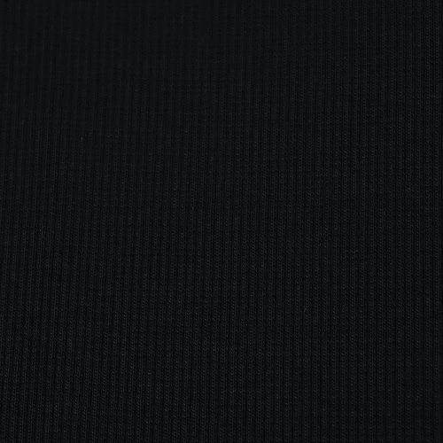 Neva 2x1 Lyocell Bündchen Gerippt In Black Von Meet MILK 2 Neva 2x1 Lyocell Bündchen Gerippt In Black Von Meet MILK – Bild 2