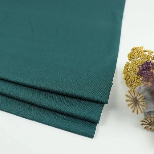 BASIC STRETCH JERSEY In Emerald Von Meet Milk 1 BASIC STRETCH JERSEY In Emerald Von Meet Milk