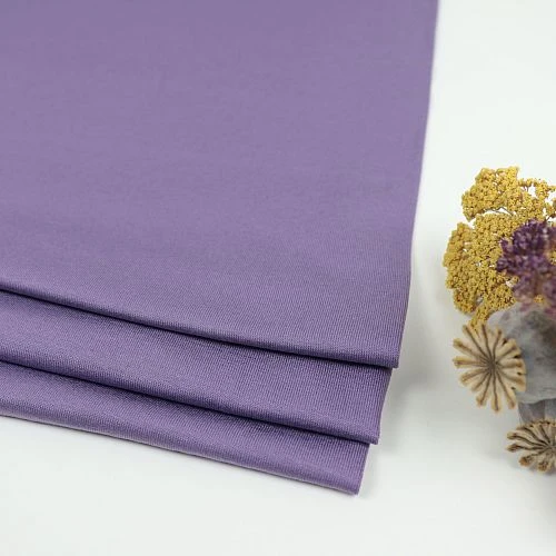 BASIC STRETCH JERSEY In Mauve Von Meet Milk 1 BASIC STRETCH JERSEY In Mauve Von Meet Milk