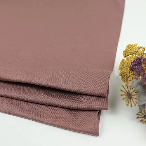 BASIC STRETCH JERSEY In Old Rose Von Meet Milk 1 BASIC STRETCH JERSEY In Old Rose Von Meet Milk