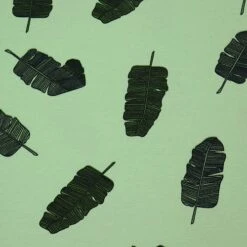 Bio Jersey Banana Leaves In Pastell Grün Von Bloome Copenhagen 5 Bio Jersey Banana Leaves In Pastell Grün Von Bloome Copenhagen -Angebote Stoffbiotop Store Banana Leaves in pastell gruen von 1260 2