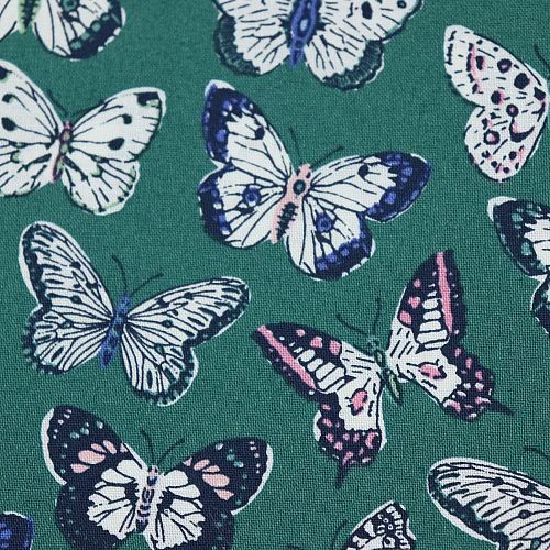 Bio Popeline Baumwollstoff Monarch Aus Der Serie Perennial Von Cloud9 3 Bio Popeline Baumwollstoff Monarch Aus Der Serie Perennial Von Cloud9 – Bild 3