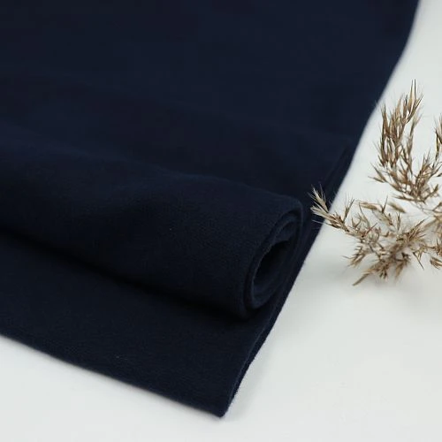 Bio Bündchen Stoff Uni Dark Blue Stoffonkel 1 Bio Bündchen Stoff Uni Dark Blue Stoffonkel
