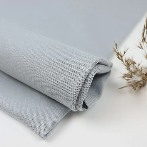 Bio Bündchen Stoff Uni Grau Stoffonkel 1 Bio Bündchen Stoff Uni Grau Stoffonkel