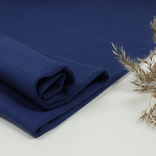 Bio Bündchen Stoff Uni Marineblau Stoffonkel 1 Bio Bündchen Stoff Uni Marineblau Stoffonkel