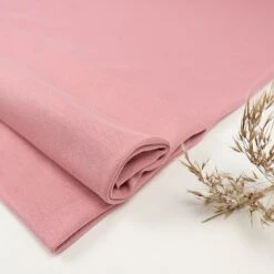 Bio Bündchen Stoff Uni Old Rose Von Bloome Copenhagen