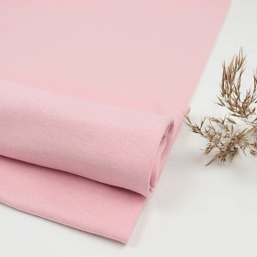 Bio Bündchen Stoff Uni Peach Rose Stoffonkel 1 Bio Bündchen Stoff Uni Peach Rose Stoffonkel