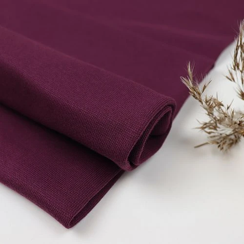 Bio Bündchen Stoff Uni Pflaume Stoffonkel 1 Bio Bündchen Stoff Uni Pflaume Stoffonkel