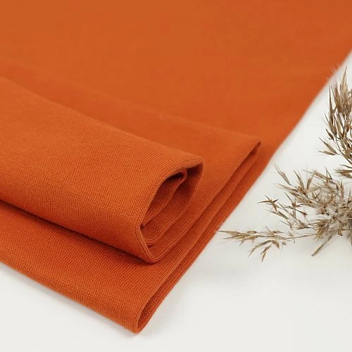 Bio Bündchen Stoff Uni Rostrot Stoffonkel 1 Bio Bündchen Stoff Uni Rostrot Stoffonkel