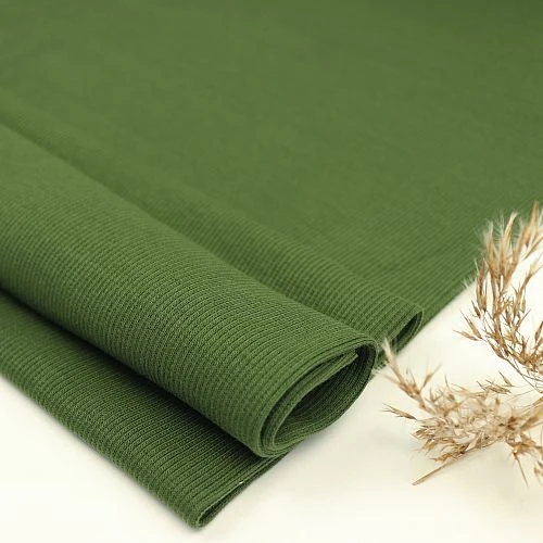 Bio Bündchen Gerippt Uni Green Khaki Von Mind The Maker 1 Bio Bündchen Gerippt Uni Green Khaki Von Mind The Maker