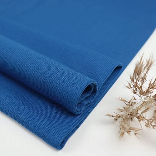 Bio Bündchen Gerippt Uni Intense Blue Von Mind The Maker 1 Bio Bündchen Gerippt Uni Intense Blue Von Mind The Maker