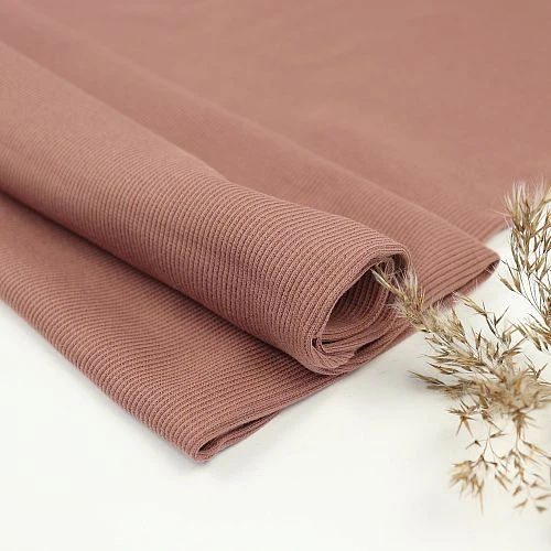 Bio Bündchen Gerippt Uni Altrosa Von Mind The Maker 1 Bio Bündchen Gerippt Uni Altrosa Von Mind The Maker