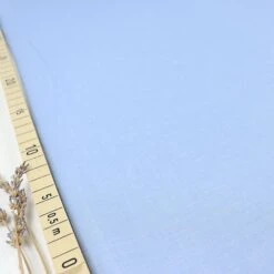 Bio Chambray Uni Himmelblau Von Amandine Cha