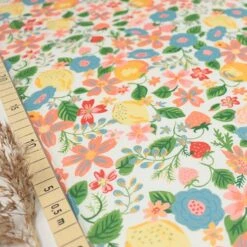 Bio Cotton Lawn Baumwollstoff Orchard Von Monaluna