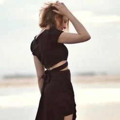 Bio Interlock Jersey Uni Schwarz 11 Bio Interlock Jersey Uni Schwarz -Angebote Stoffbiotop Store Bio Interlock Jersey uni schwarz 923 5