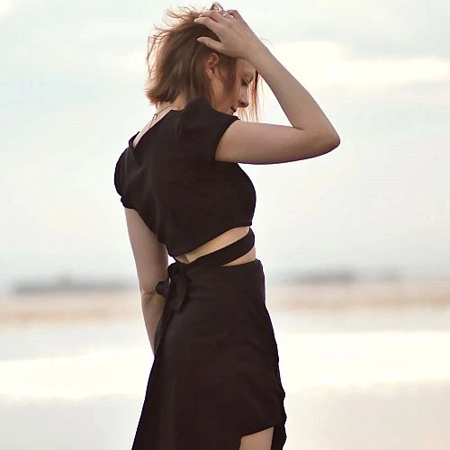 Bio Interlock Jersey Uni Schwarz 6 Bio Interlock Jersey Uni Schwarz – Bild 6