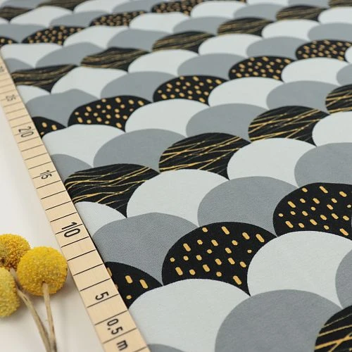 Bio Jersey Motiv Goldbogen Von Stoffonkel 1 Bio Jersey Motiv Goldbogen Von Stoffonkel