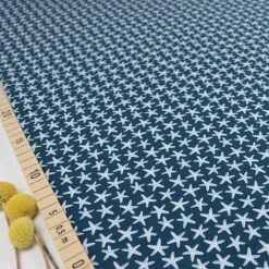 Bio Jersey Motiv Starfish Blau Von Stoffonkel
