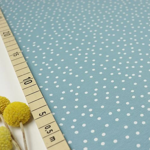 Bio Jersey Stoff Dotties Stillwater Von Stoffonkel 1 Bio Jersey Stoff Dotties Stillwater Von Stoffonkel