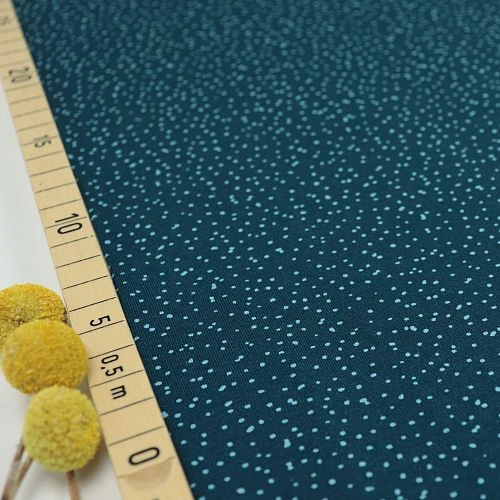 Bio Jersey Stoff Spotties Water By Night Von Stoffonkel 1 Bio Jersey Stoff Spotties Water By Night Von Stoffonkel