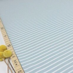 Bio Jersey Stoff Streifen Gletscher Ringeljersey Stoffonkel