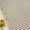 Bio Jersey Stoff Streifen Aquamint Karamell Ringeljersey Stoffonkel