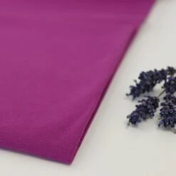 Bio Jersey Stoff Uni Beere