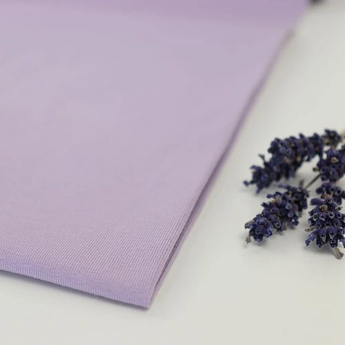 Bio Jersey Stoff Uni Flieder 1 Bio Jersey Stoff Uni Flieder