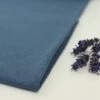 Bio Jersey Stoff Uni Indigo Blau Meliert