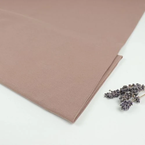 Bio Jersey Stoff Uni Mud 1 Bio Jersey Stoff Uni Mud