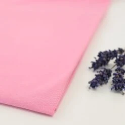 Bio Jersey Stoff Uni Rosa