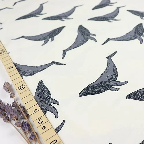 Bio Jersey Whales In Marshmallow Von Bloome Copenhagen 1 Bio Jersey Whales In Marshmallow Von Bloome Copenhagen
