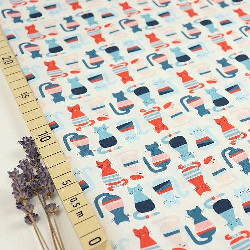 Bio Popeline Baumwollstoff Cool Cats Von Monaluna 1 Bio Popeline Baumwollstoff Cool Cats Von Monaluna