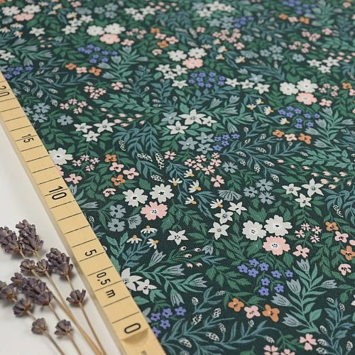 Bio Popeline Baumwollstoff Fall Meadow Aus Der Serie Flora Von Cloud9 1 Bio Popeline Baumwollstoff Fall Meadow Aus Der Serie Flora Von Cloud9