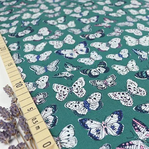 Bio Popeline Baumwollstoff Monarch Aus Der Serie Perennial Von Cloud9 1 Bio Popeline Baumwollstoff Monarch Aus Der Serie Perennial Von Cloud9