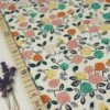 Bio Popeline Baumwollstoff Roses Cream Weiß Von Birch Fabrics
