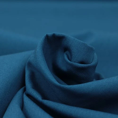 Uni Bio Popeline Candy Cotton In Blue Von Verhees 2 Uni Bio Popeline Candy Cotton In Blue Von Verhees – Bild 2