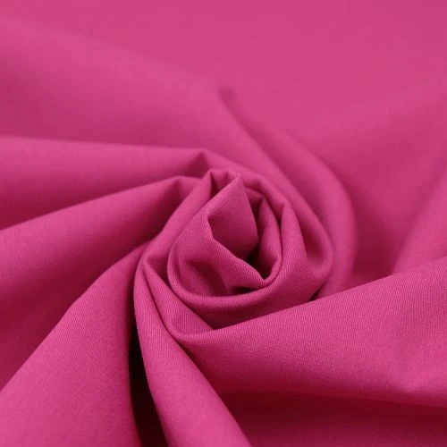 Uni Bio Popeline Candy Cotton In Cherry Von Verhees 2 Uni Bio Popeline Candy Cotton In Cherry Von Verhees – Bild 2