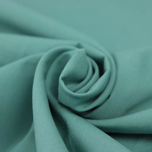 Uni Bio Popeline Candy Cotton In Dark Mint Von Verhees 2 Uni Bio Popeline Candy Cotton In Dark Mint Von Verhees – Bild 2