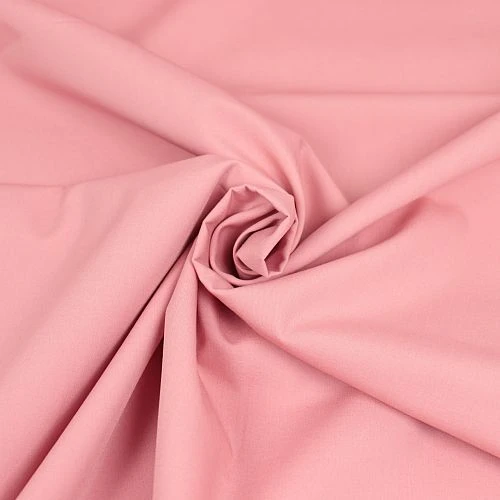Uni Bio Popeline Candy Cotton In Old Rose Von Verhees 2 Uni Bio Popeline Candy Cotton In Old Rose Von Verhees – Bild 2