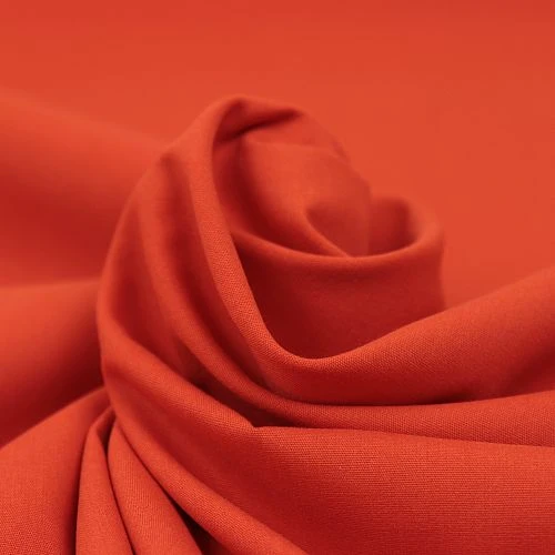 Uni Bio Popeline Candy Cotton In Pumpkin Von Verhees 2 Uni Bio Popeline Candy Cotton In Pumpkin Von Verhees – Bild 2