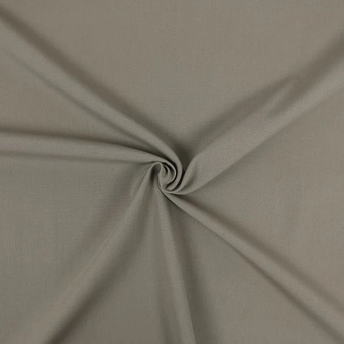 Uni Bio Popeline Graubraun Von Amandine Cha 2 Uni Bio Popeline Graubraun Von Amandine Cha – Bild 2