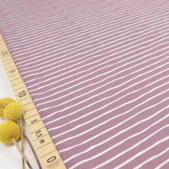 Angebote Stoffbiotop Store 27 Bio Ringeljersey Stoff Good Vibes Stripes Woodrose Von Stoffonkel