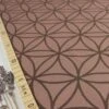 Bio Strickjacquard Blume Des Lebens In Cafe Au Lait Von Stoffonkel