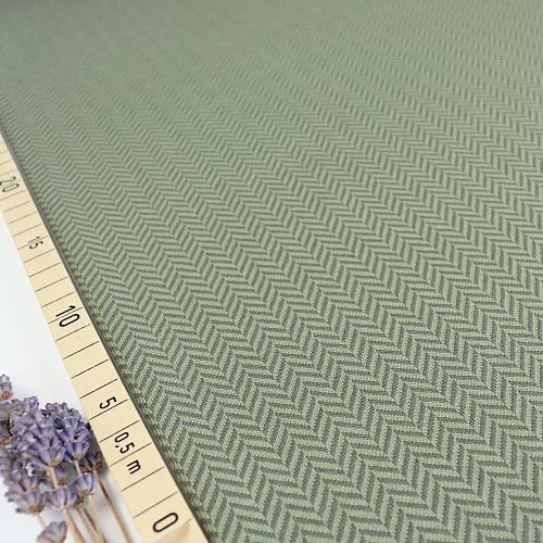 Bio Strickjacquard Fischgrät Moos Grün Von Stoffonkel 1 Bio Strickjacquard Fischgrät Moos Grün Von Stoffonkel