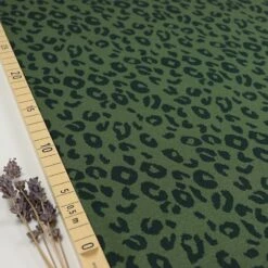 Bio Strickjacquard Leo In Khaki Von Stoffonkel