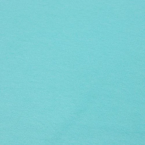 Bio Bündchen Stoff Uni Aqua Blau Stoffonkel 2 Bio Bündchen Stoff Uni Aqua Blau Stoffonkel – Bild 2