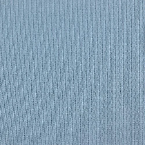 Bio Bündchen Gerippt Uni Faded Blue Von Mind The Maker 2 Bio Bündchen Gerippt Uni Faded Blue Von Mind The Maker – Bild 2