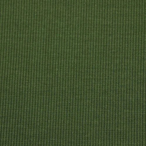 Bio Bündchen Gerippt Uni Green Khaki Von Mind The Maker 2 Bio Bündchen Gerippt Uni Green Khaki Von Mind The Maker – Bild 2