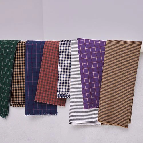 ORGANIC GINGHAM COTTON In Umber/Sienna Von Mind The MAKER 3 ORGANIC GINGHAM COTTON In Umber/Sienna Von Mind The MAKER – Bild 3